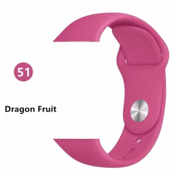 Accessories - NEW Dragon Fruit Sport Silicone For Apple Watch